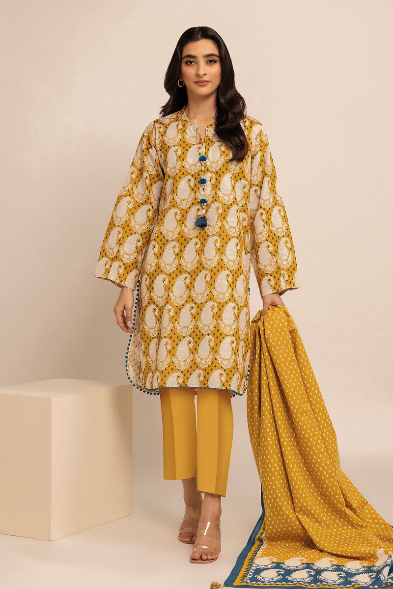 Printed | Khaddar | Fabrics 3 Piece | null
