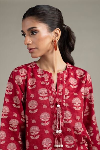 Printed | Khaddar | Kurta | GBP 10.00