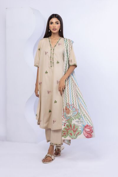 Embroidered | Cambric | Pants | GBP 10.00