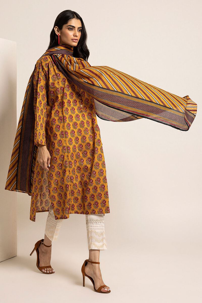 Lawn | Printed | Fabrics 2 Piece | Top Dupatta | null