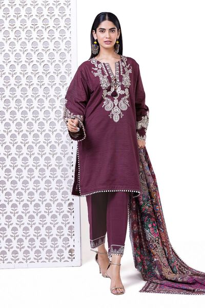 Embroidered | Light khaddar Messuri | Tailored 3 Piece | GBP 21.00
