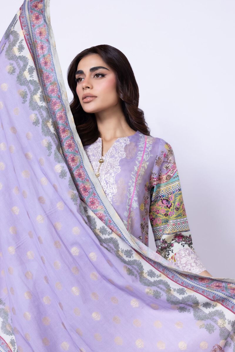 Printed | Cotton Polyester Broshia Jacquard | Dupatta | null