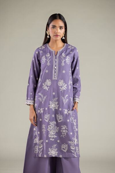 Embroidered | Raw Silk | Kurta | GBP 45.00