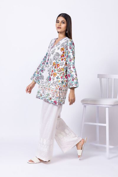Embroidered | Crosshatch Poplin | Pants | GBP 11.00