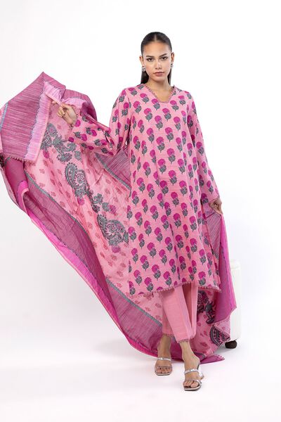 Printed | Khaddar | Tailored 3 Piece | GBP 40.00