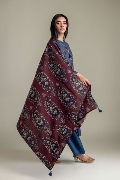 Printed | Light Khaddar | Tailored 3-Piece Set | GBP 55.00