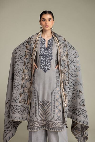Embroidered | Jacquard | Tailored 3-piece Jacquard | GBP 70.00