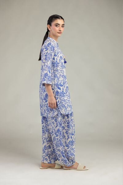 Printed | Cotton Dobby | Cotton Floral Shalwar | GBP 15.00