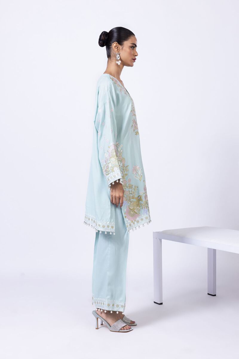 Embroidered | Thai Silk | Pants | GBP 20.00