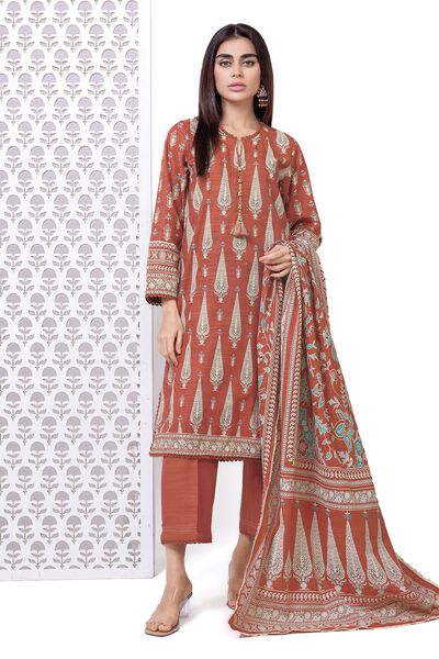 Printed | Khaddar | Fabrics 3 Piece | GBP 9.00