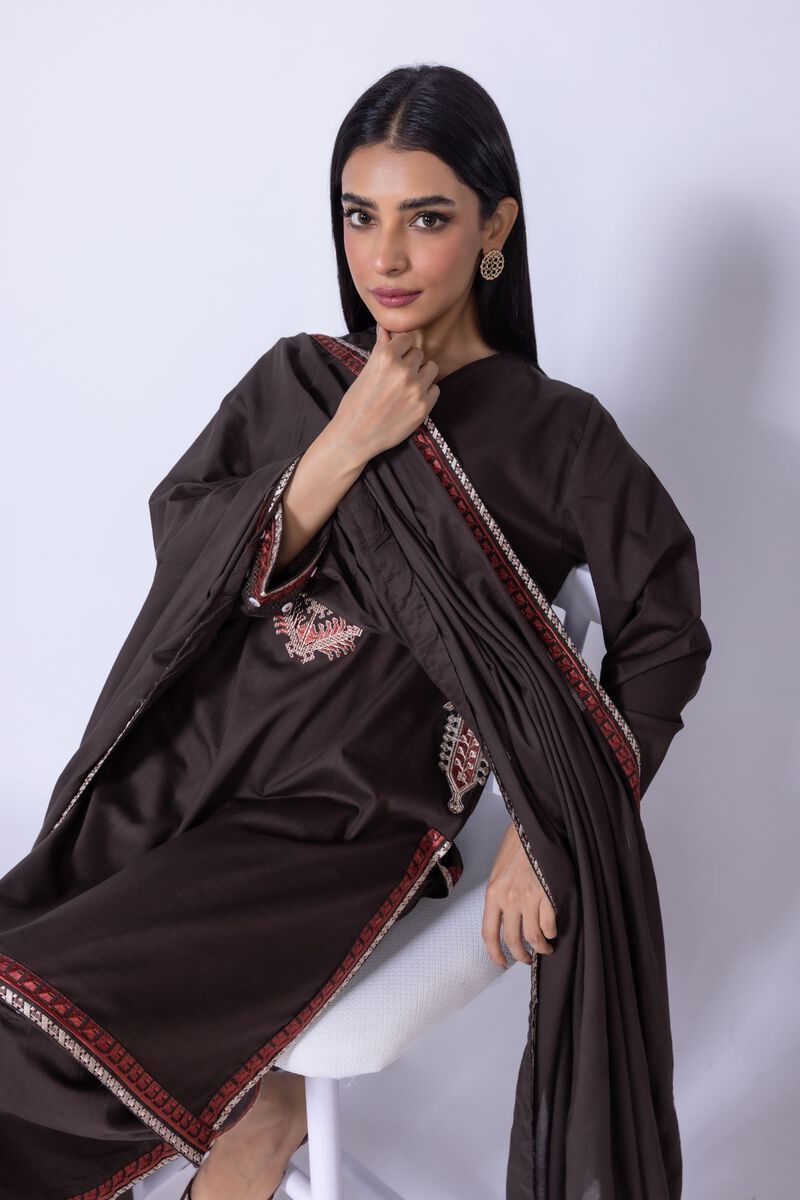 Embroidered | Slub Lawn | Dupatta | null