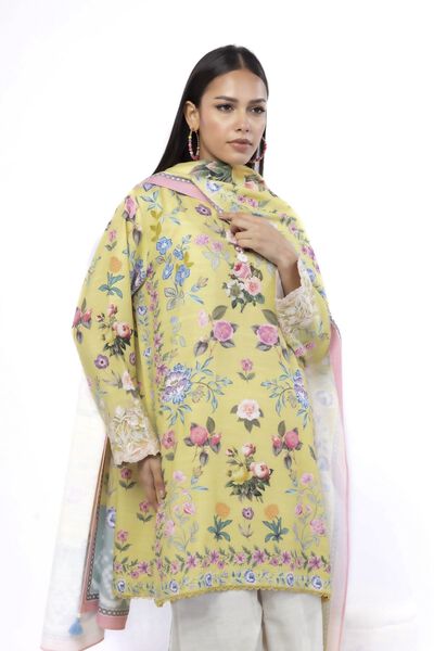 Embroidered | Blended Khaddar | Tailored 3 Piece | GBP 27.50