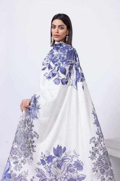Printed | Slub lawn | Dupatta | GBP 6.00