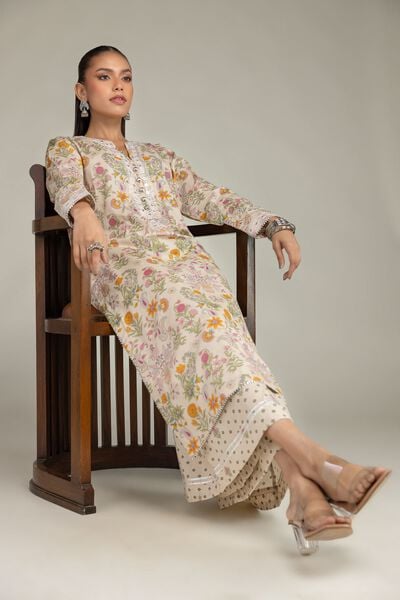 Embroidered | Cotton Viscose | Cotton Viscose Kurta | GBP 40.00