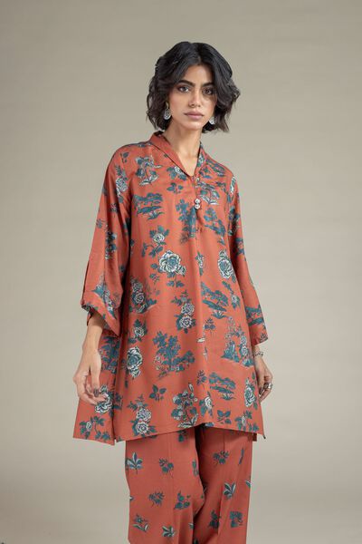 Printed | Raw Silk | Kurta | GBP 20.00