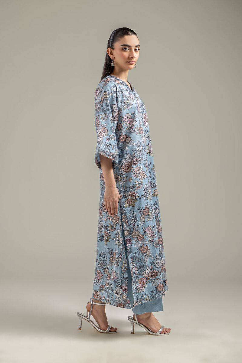 Blue Summer Pants view 2