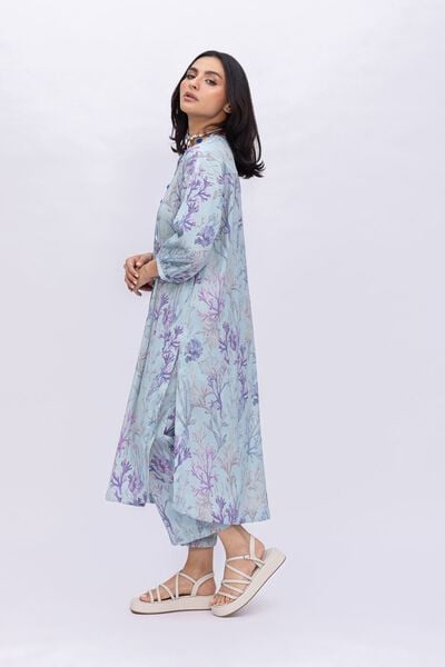 Printed | Ripple Crinkle | Floral Pants | GBP 4.50
