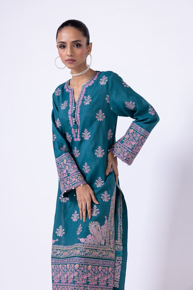 Embroidered | Raw Silk | Kurta | null