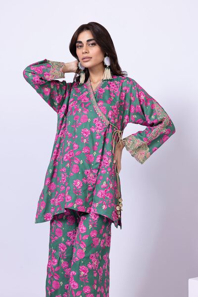 Embroidered | Russian Raw Silk | Kurta | GBP 19.50