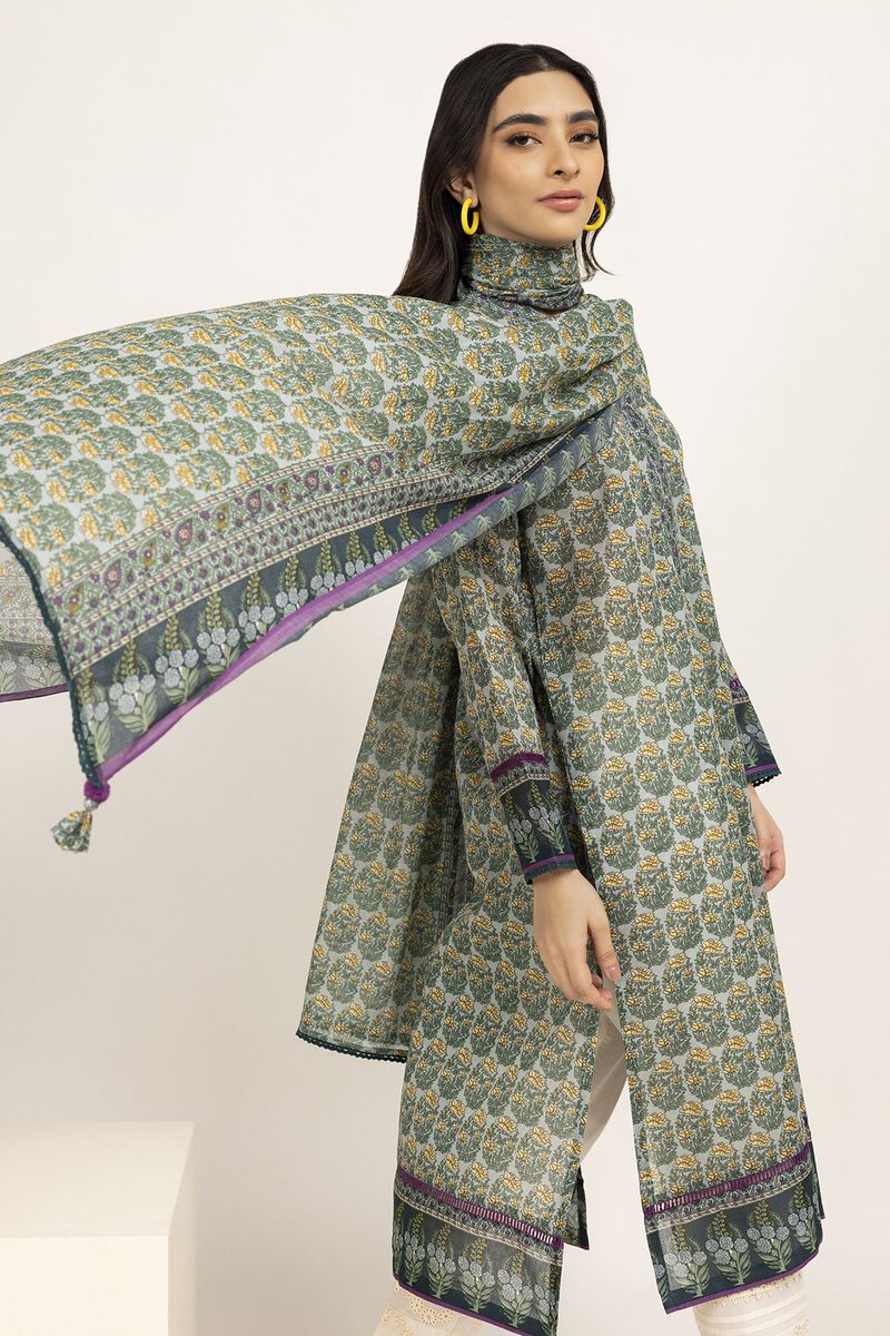 Lawn | Printed | Fabrics 2 Piece | Top Dupatta | null