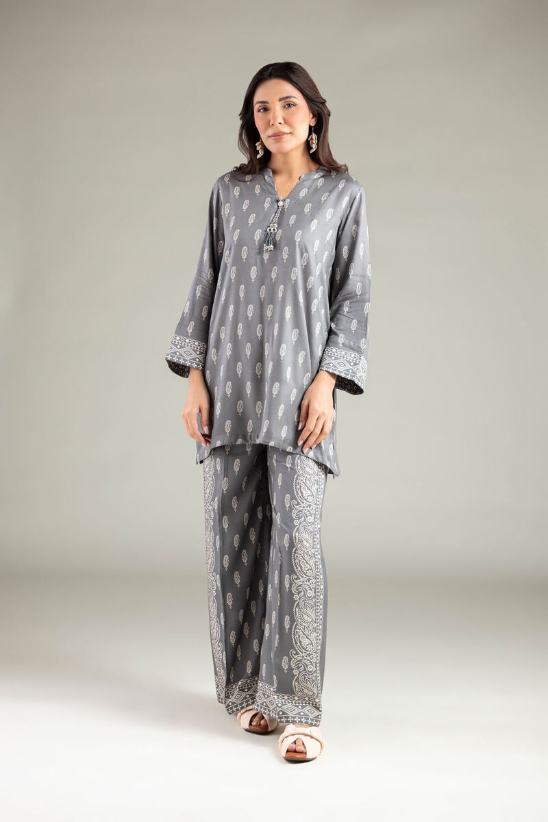 Printed | Viscose | Short V-Neck Kurta | null