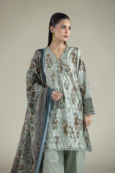 Printed | Jacquard | Tailored 3 Piece | GBP 50.00