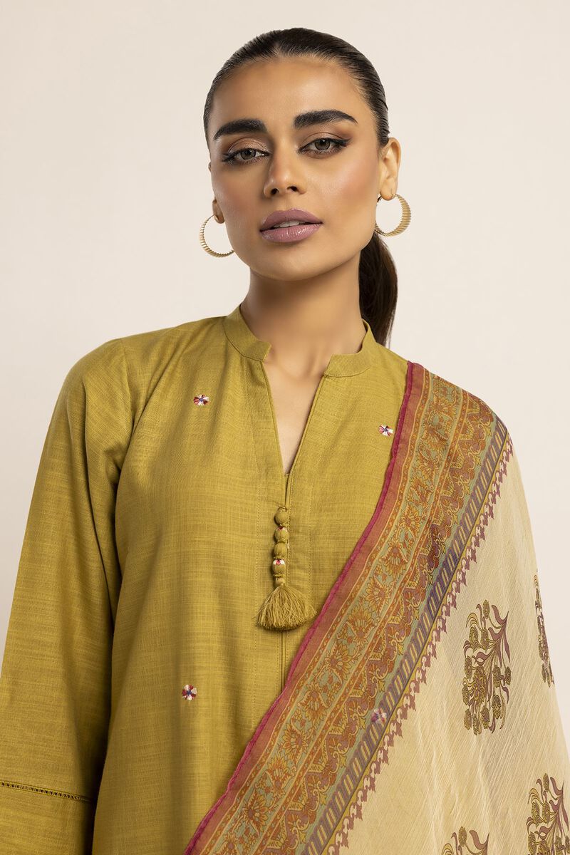 Crosshatch | Embroidered | Fabrics 2 Piece | Top Dupatta | null