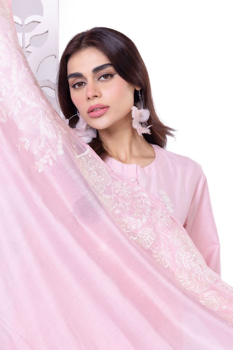Embroidered | Cotton Net | Dupatta | GBP 9.00