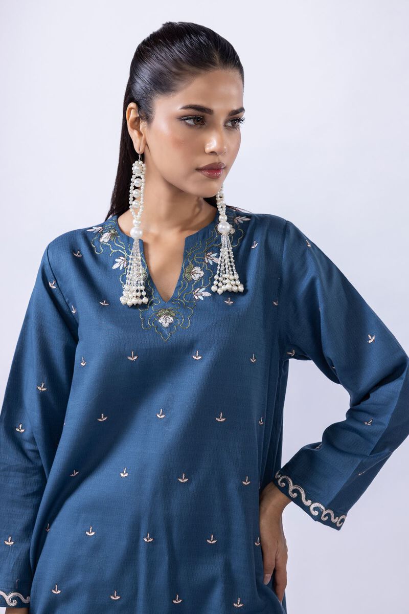 Embroidered | Cotton Dobby | Kurta | GBP 30.00