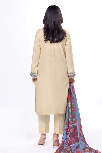 Embroidered | Dobby | Fabrics 3 Piece | GBP 22.50