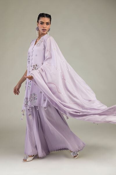 Raw Silk | 3-Piece Co-ord Set | GBP 130.00