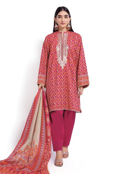 Lawn | Embroidered | Fabrics 3 Piece | GBP 12.50