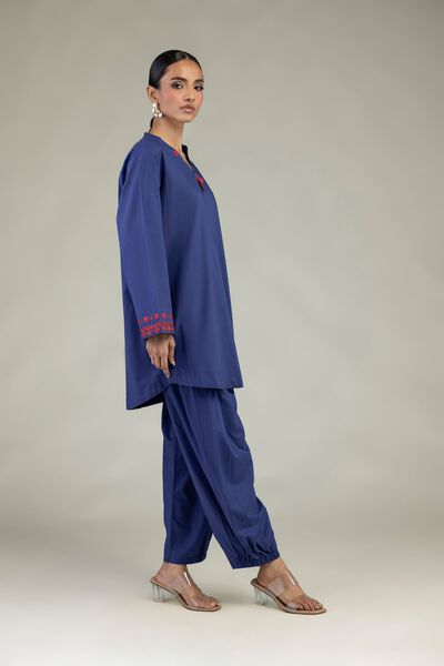 Embroidered | Cambric | Solid Cambric Shalwar | GBP 15.00