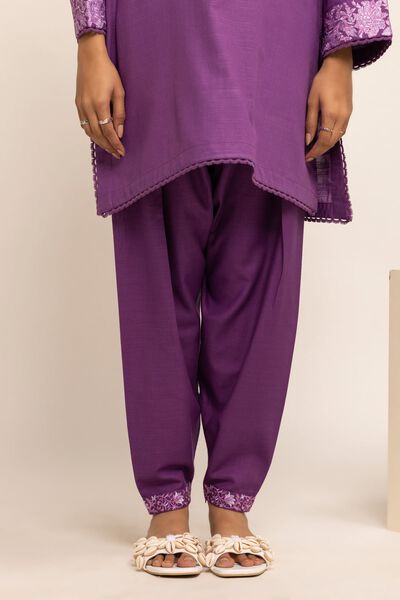 Shalwar | Embroidered