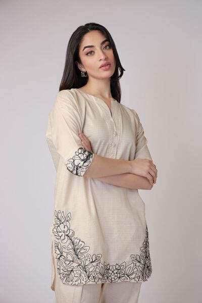 Embroidered | Cotton Dobby | Kurta | GBP 30.00