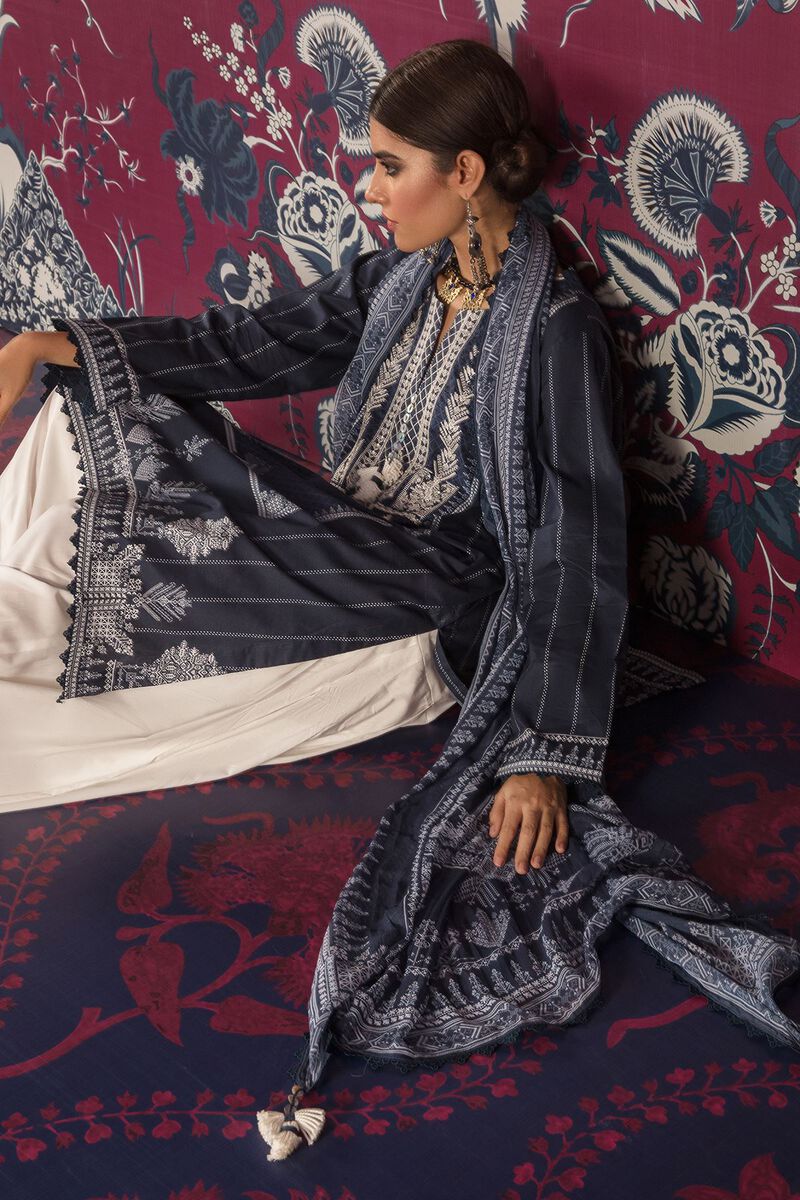Cambric | Embroidered | Fabrics 2 Piece | Top Dupatta | null