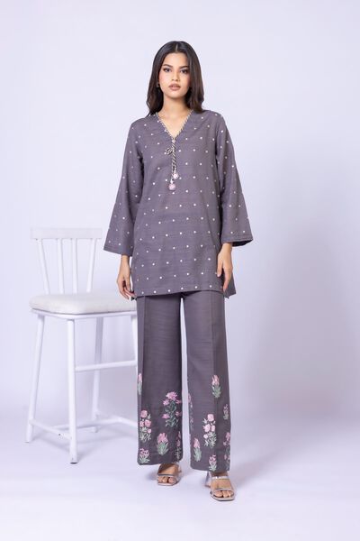 Embroidered | Textured Cotton | Kurta | GBP 12.50