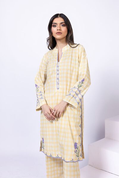 Embroidered | Cambric | Kurta | GBP 12.50