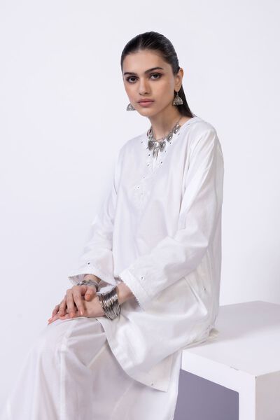 Embroidered | Cotton Dobby | Kurta | GBP 30.00