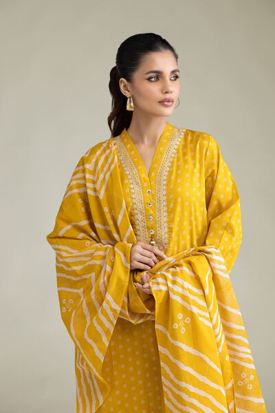 Embroidered | Cambric | Fabrics 3 Piece | GBP 40.00