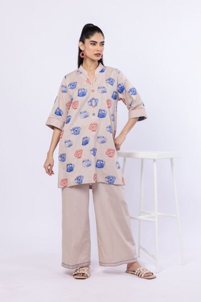 Embroidered | Crosshatch Poplin | Pants | GBP 12.00