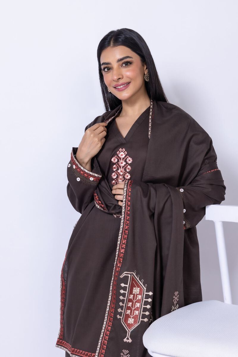 Embroidered | Slub Lawn | Dupatta | null