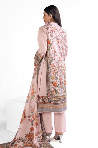 Printed | Slub Lawn | Fabrics 3 Piece | GBP 17.50