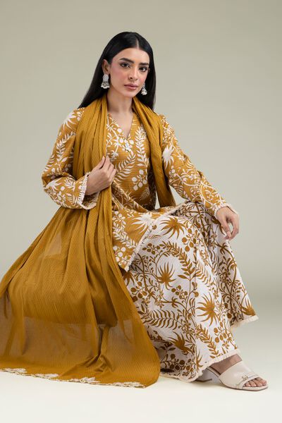 Printed | Cotton Dobby | Floral Cotton Kurta | GBP 20.00