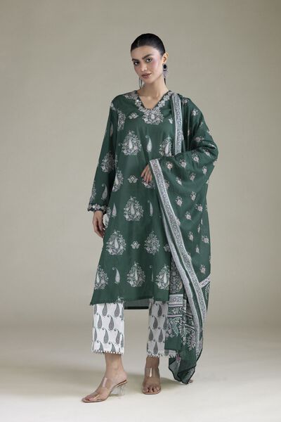 Embroidered | Cambric | Tailored 3 Piece | GBP 55.00