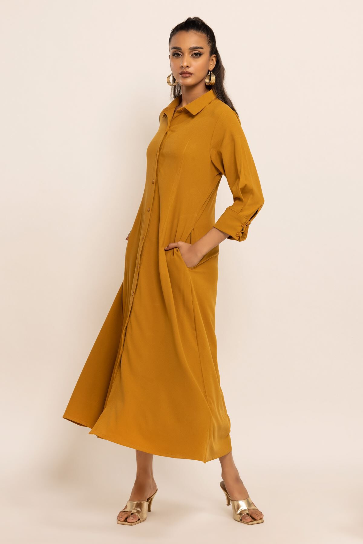 Mustard maxi cheap dress uk