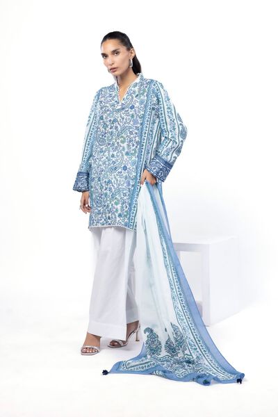 Embroidered | Lawn | Fabrics 3 Piece | GBP 12.00
