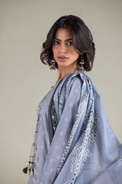 Embroidered | Broshia | Fabrics 3 Piece | GBP 45.00