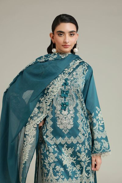 Embroidered | Lawn | Fabrics 3 Piece | GBP 40.00