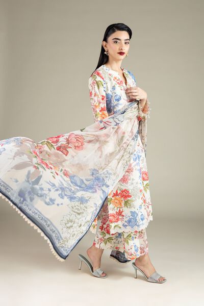 Printed | Chiffon | Dupatta | GBP 15.00